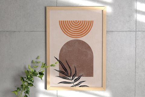 GREAT CIRCLES ÜÇLÜ ÇERÇEVELİ TABLO