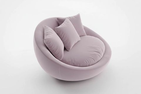 RUBY YUVARLAK DÖNER BERJER, LİLA