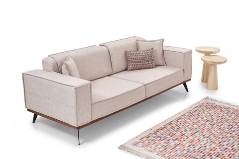 YENİ LOFT KOLTUK TAKIMI, KREM