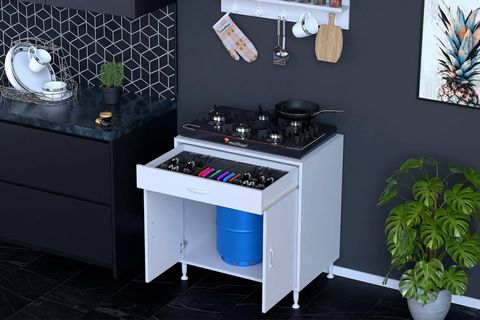 DOQU XXXL OCAK ALTI TÜP GÖZLÜ SET, 48 CM