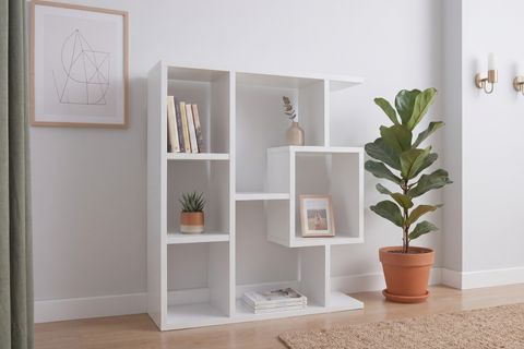 ENDA HOME YEGANE ÇİFT KULLANIMLI DUVAR RAFI BEYAZ