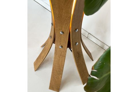 HEDRA İSKANDİNAV TARZI AHŞAP LAMBADER, MEŞE