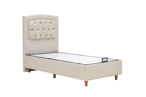 LUNA VEGA BAZA VE BAŞLIK SETİ, KREM, 90X200