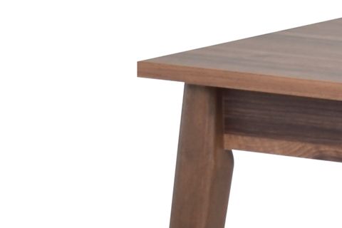 AVANOS MDF KATLANIR AHŞAP MUTFAK MASASI, 70X80 CM, CEVİZ CEVİZ