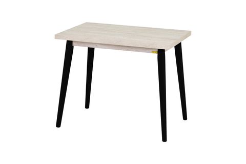AVANOS MDF SABİT MUTFAK MASASI, 60X90 CM, BEJ SİYAH