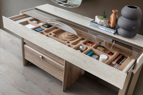 MADERA YATAK ODASI TAKIMI, CAM KAPAKLI