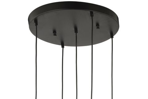 LAMPALUCE CONO BEŞLİ SARKIT AVİZE, SARI