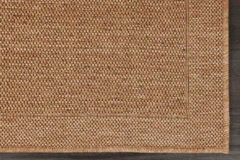 PERA HALI KARAMEL KAHVE SİSAL TARZI HALI FM02BR 280X365 CM