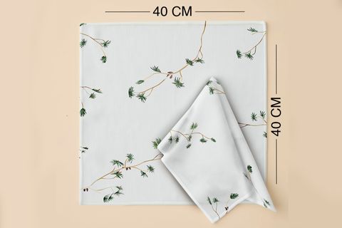 DOĞAL SADELİK PAMUKLU DÖRT ADET PEÇETE