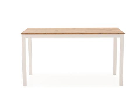 ARPELİA YEMEK MASASI BEYAZ ATLANTİK ÇAM, 140 CM