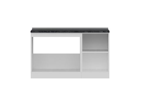 MİNAR 140 CM MUTFAK DOLABI BEYAZ 140-B2-ALT MODÜL