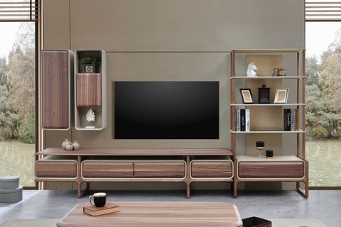 VEGA TV ÜNİTESİ ALT MODÜL, CEVİZ