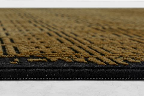 ÇİZGİ MAKİNE HALISI, SİYAH, 515, 80X150