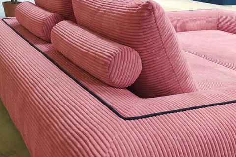 KATLANIR YATAK ÇOK FONKSİYONLU KOLTUK, PEMBE