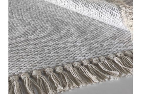 GARDENYA HOME BABİL SERİ 034 KAHVE LACİVERT DESENLİ OTANTİK KARA TEZGAH ÇİFT TARAFLI KİLİM 100X200