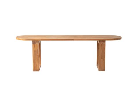 SAMETTİ MASİF KAYIN BENCH, BEJ