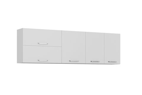 MİNAR 245 CM MUTFAK DOLABI BEYAZ 245-B2-ÜST MODÜL