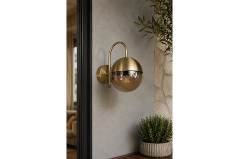 KÜRE APLİK ESKİTME BAL CAMLI