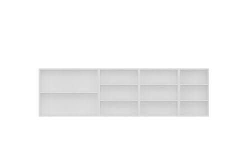 MİNAR 255 CM MUTFAK DOLABI BEYAZ 255-B2-ÜST MODÜL