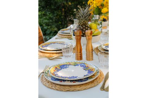 THE MİA LİMONCELLO SERVİS TABAĞI 6LI SET 26 CM