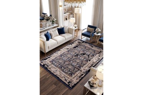 KOZA NOSTALGİA LACİVERT SALON HALISI A3013E, 100X200