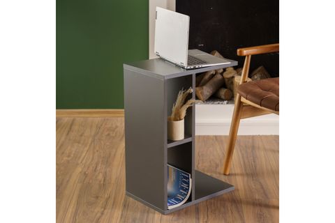 MOOD ÇOK AMAÇLI SEHPA YAN SEHPA, ANTRASİT