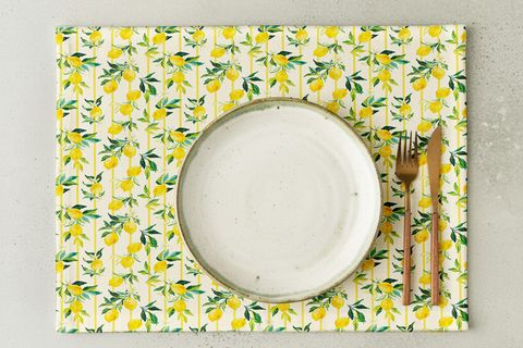 LEMON PAMUKLU DÖRT ADET AMERİKAN SERVİSİ