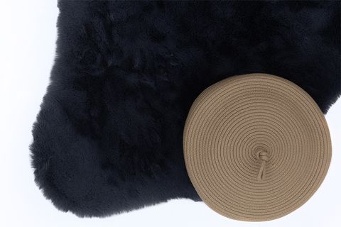 TAVŞAN POST KESİM MODERN MAKİNE HALISI, ANTRASİT, 80X150