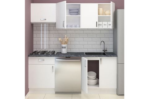 AHSEN HAZIR MUTFAK DOLABI, TEZGAHSIZ, 200 CM