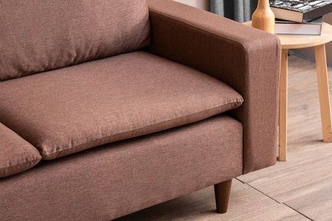 PAFU LUNGO MODÜLER KÖŞE KOLTUK TAKIMI, AÇIK KAHVE