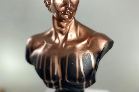 DAVID BITTER CHROME POP ART DEKORATİF ROMA YUNAN HEYKELLERİ