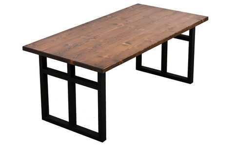 YURUDESİGN NATURE SERİSİ MASİF AHŞAP KÜTÜK YEMEK MASASI NT5-C-3