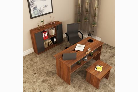 KALENDER DEKOR MERKÜR-1-2-5 OFİS BÜRO MASA TAKIMI, MRK07