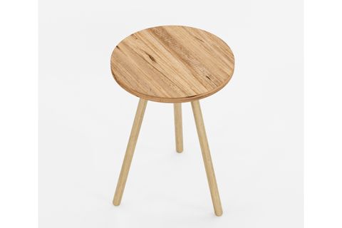 YURİ YUVARLAK YAN SEHPA, ÇAM