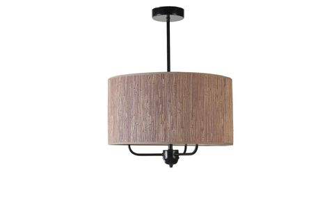 BAMBU 04 ABAJURLU ÜÇLÜ SARKIT AVİZE