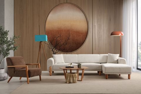 SİLVA BOHEM KÖŞE KOLTUK, SAĞ, SHOWROOMDAN KUMAŞ DEĞİŞİMLİ