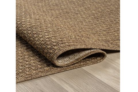 BONNA ANTİBAKTERİYEL JÜT HALI, KAHVE 666 160X230 CM