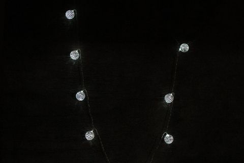 LED IŞIK ONLU DİSKO TOPU ŞERİT, 2 METRE