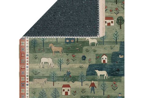 MİNİMAL BASKILI DOKUMA TABAN HALI, 165 YNG, 80X150  CM