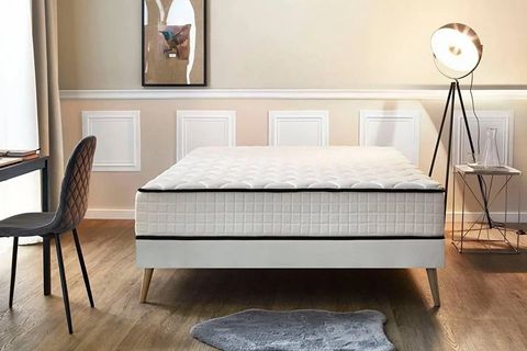 ORTOPEDİLK LÜX COTON YAYLI TEK KİŞİLİK YATAK, 120X190