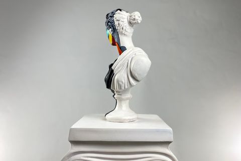 ARTEMIS SLICE OF COLOR POP ART DEKORATİF ROMA YUNAN HEYKELLERİ
