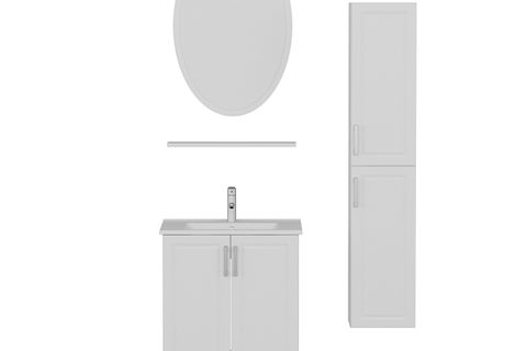 SANYA BANYO DOLABI 65CM AY2K+1EA1R+ETJ+BOY BEYAZ