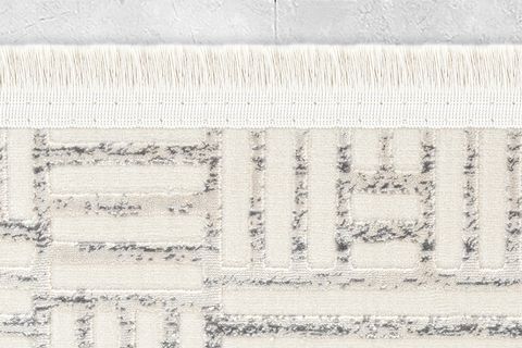 SUR MAKİNE HALISI, GRİ KREM, 355, 80X150