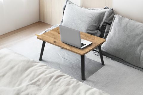 ÇİFT KULLANIMLI YÜKSEKLİK AYARLI LAPTOP SEHPASI, ÇAM