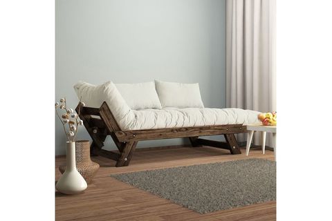 WOODESK ADALAR MASİF CEVİZ-KIRMIZI RENK 2Lİ KANEPE CPT8114-210
