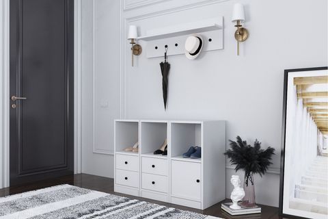 BERA PORTMANTO, 1 KAPAKLI 4 ÇEKMECELİ, PRT-1078-Ç