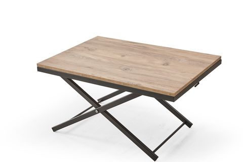 EVİANA AKILLI ORTA SEHPA, KADEMELİ, CEVİZ