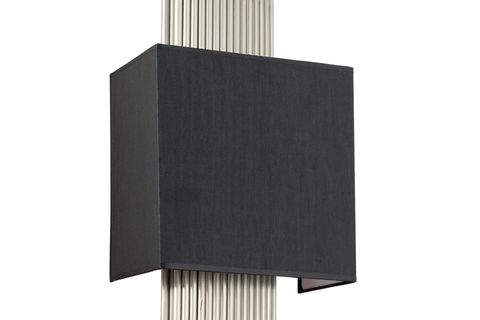 LAMPALUCE STRAORDİNARİO METAL VE KUMAŞ APLİK, KROM, 85CM