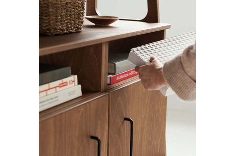 WOODESK VENTO AHŞAP ÇALIŞMA MASASI, TİK RENK