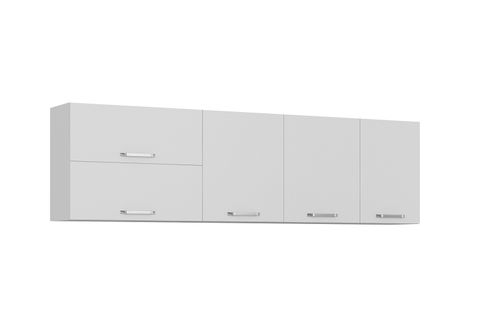 MİNAR 260 CM MUTFAK DOLABI BEYAZ 260-B1-ÜST MODÜL